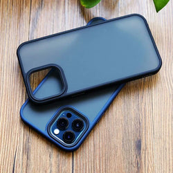 iPhone 12 Pro Max Smoke Case - Dark Blue